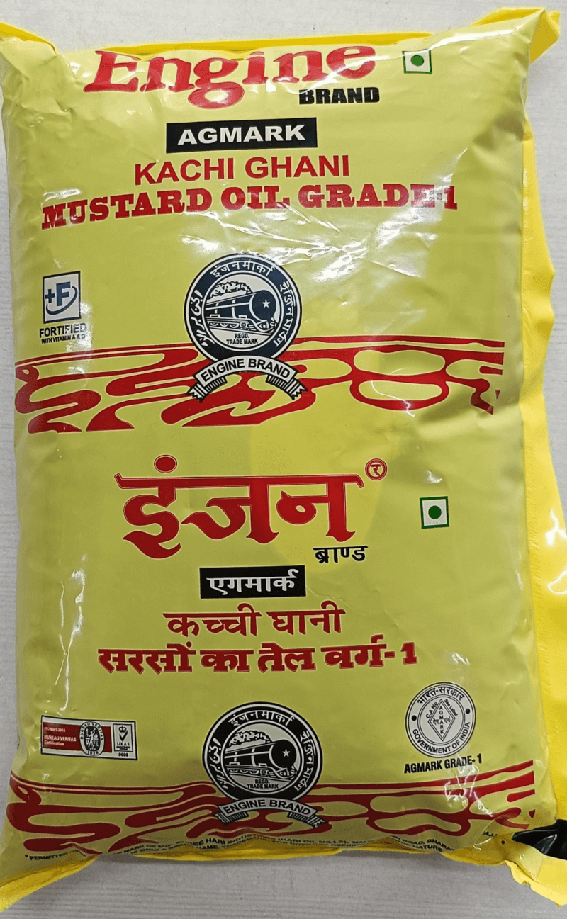 ENGINE MUSTARD OIL 1 LT POUCH