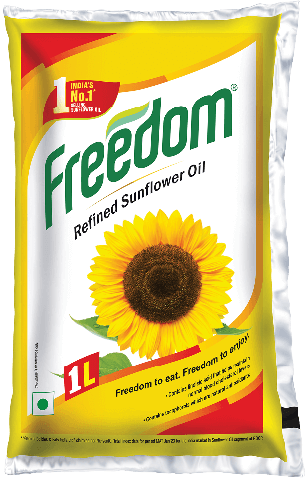 FREEDOM SUNFLOWER OIL 1 L POUCH