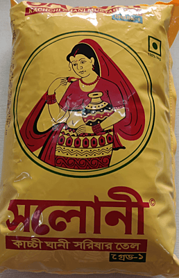 SALONI MUSTARD OIL 1 L POUCH