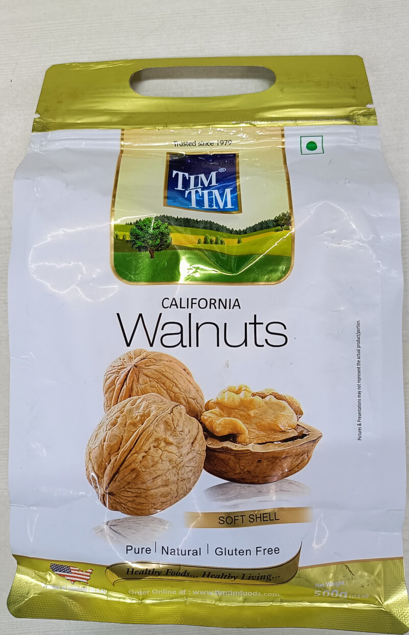 TIM TIM CALIFORNIA WALNUT SHELL 500G